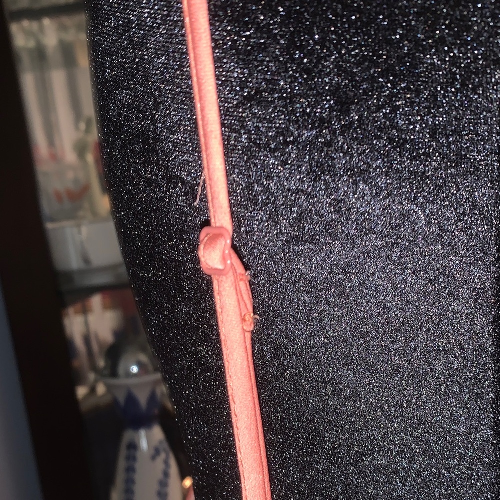 NEW- Chic Coral Maxi Dress With Slit Up One Side - Picture 3 of 9